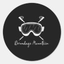 Recherche de lunettes de ski autocollants Montagne