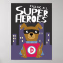 Recherche de super héros posters Mignonette