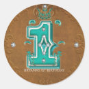 Zoek naar nummer 1 stickers Feest