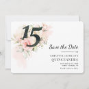 Recherche de floral save the dates Élégant