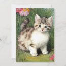 Recherche de chaton vintage invitations Victorien