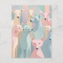 Recherche de motif pastel cartes postales Féminin