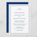 Recherche de bleu marine invitations Simple