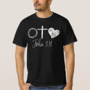 Recherche de symbole croisé tshirts Coeur