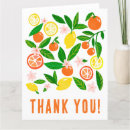 Recherche de fruit orange vœux cartes Moderne
