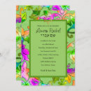 Recherche de orange bar bat mitzvah invitations Rose