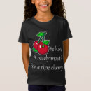 Zoek naar rode kersen tshirts Trendy