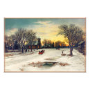 Zoek naar paarden getrokken posters Sneeuw