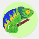 Recherche de caméléon autocollants Animaux