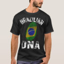 Recherche de drapeau du brésil tshirts Empreinte