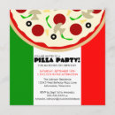 Recherche de drapeau italien invitations Pizza party