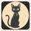 Zoek naar black cat onderzetters Halloween