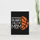 Recherche de maman de basket ball vœux cartes Panier