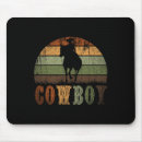 Recherche de western tapis souris Cowgirl