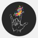Zoek naar gebarentaal stickers Autisme