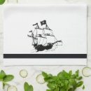 Recherche de crâne pirate cuisine linges Jolly roger