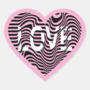 Zoek naar zwart wit roze stickers Chic