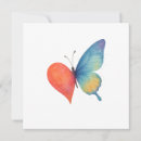 Recherche de battements de coeur invitations Papillon
