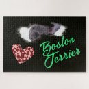 Recherche de terrier de boston puzzles Amoureux des chiens