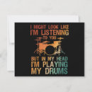 Recherche de percussion vœux cartes Tambour