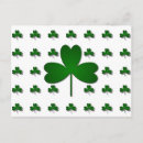 Recherche de shamrock cartes postales Irlandais