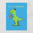Zoek naar dinosaur briefkaarten Cartoon