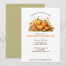 Recherche de pumpkin thanksgiving invitations Dîner de thanksgiving