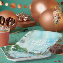 Recherche de anniversaire les assiettes Aquarelle