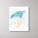 Recherche de tortue mer toiles Aquarelle