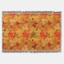Recherche de plaid de chute maison deco Orange