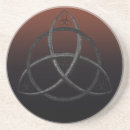 Recherche de triquetra dessous de verres Noeud de trinité