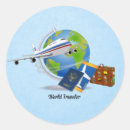 Recherche de passeport autocollants Globe