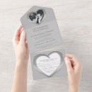 Recherche de 10 ans mariage invitations Coeur