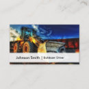 Recherche de bulldozer cartes visite Excavatrice