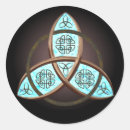 Recherche de symbole celtique autocollants Trinité