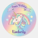 Zoek naar gouden eenhoorn stickers Regenboog