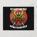 Recherche de samouraïs cartes postales Ninja