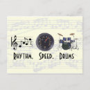 Recherche de percussion cartes postales Rythme