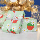 Recherche de fraises papier cadeau Noël