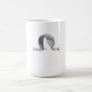 Recherche de lune loup tasses Nuit