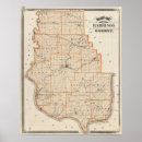 Recherche de carte du comté posters L'indiana