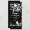 Recherche de billet blanc noir invitations Élégant