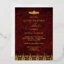 Recherche de damask invitations Quinceanera