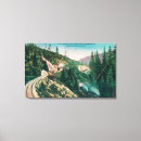 Zoek naar stilte canvas prints Uitzicht