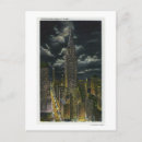 Recherche de bâtiment chrysler cartes postales Nuit