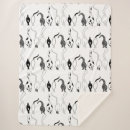 Zoek naar katten tekening dekens Zwart wit