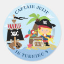 Recherche de piraat autocollants Fête des pirates