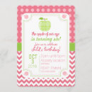 Recherche de vert pomme invitations Chute
