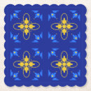 Zoek naar azulejo onderzetters Blauw