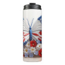 Recherche de papillon blanc tasses Bleu